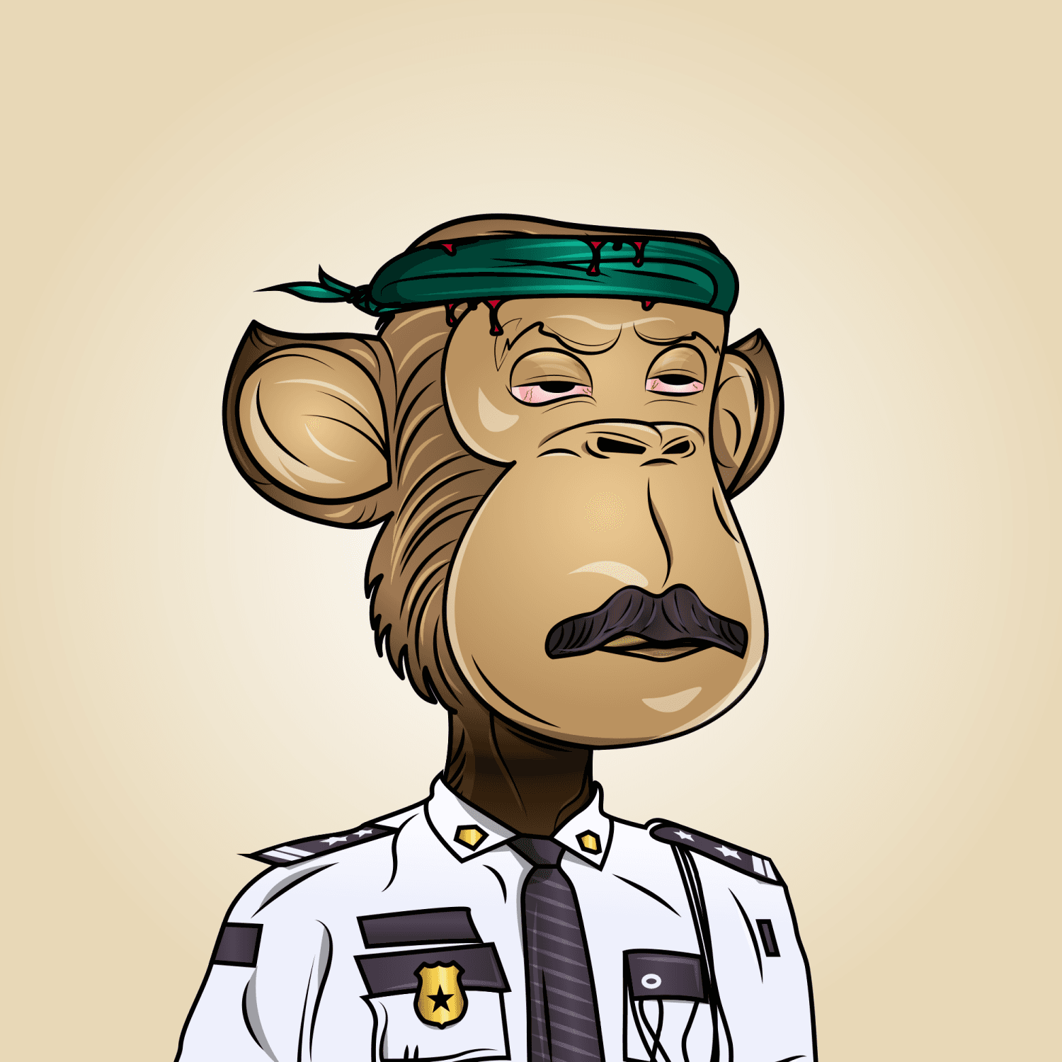 Gangsta Ape Clubs #3051