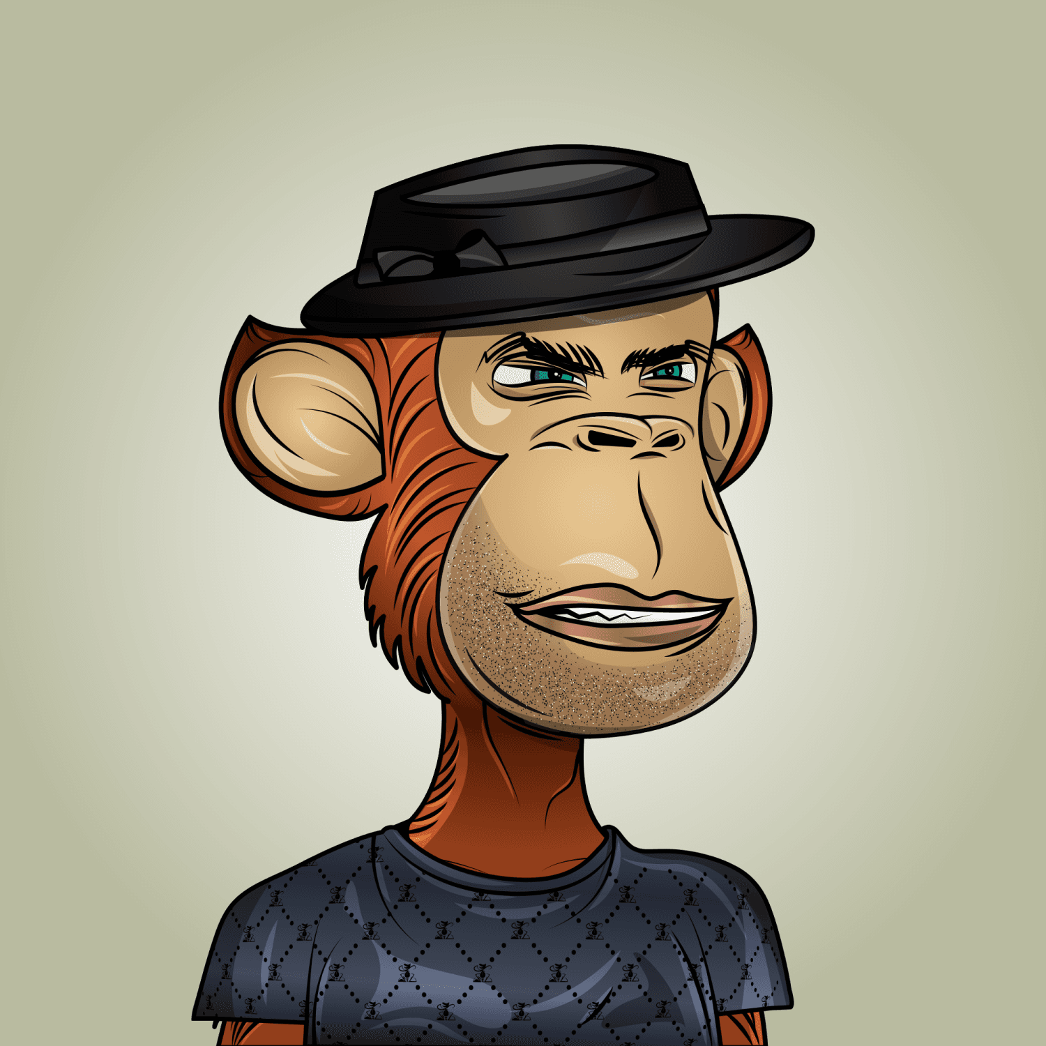 Gangsta Ape Clubs #3052