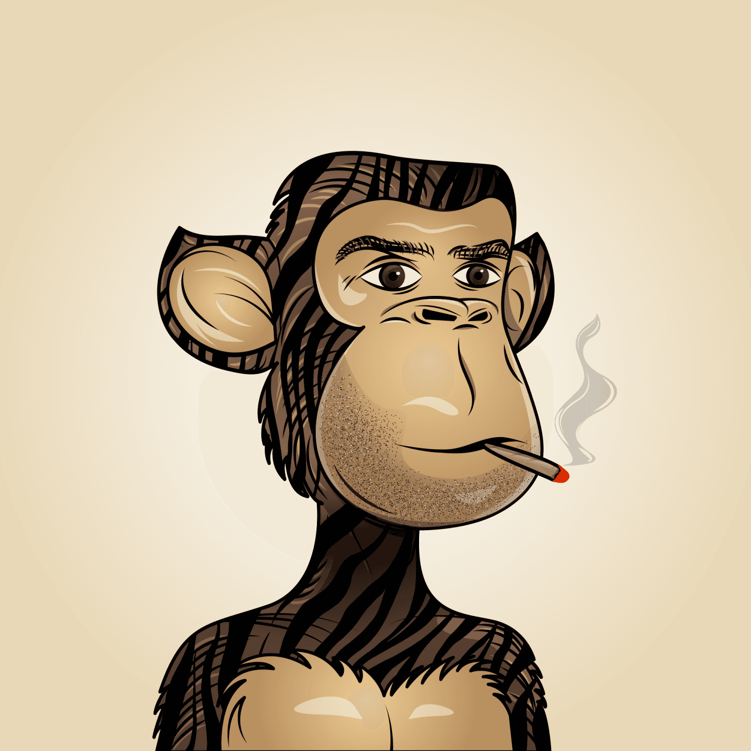 Gangsta Ape Clubs #3389