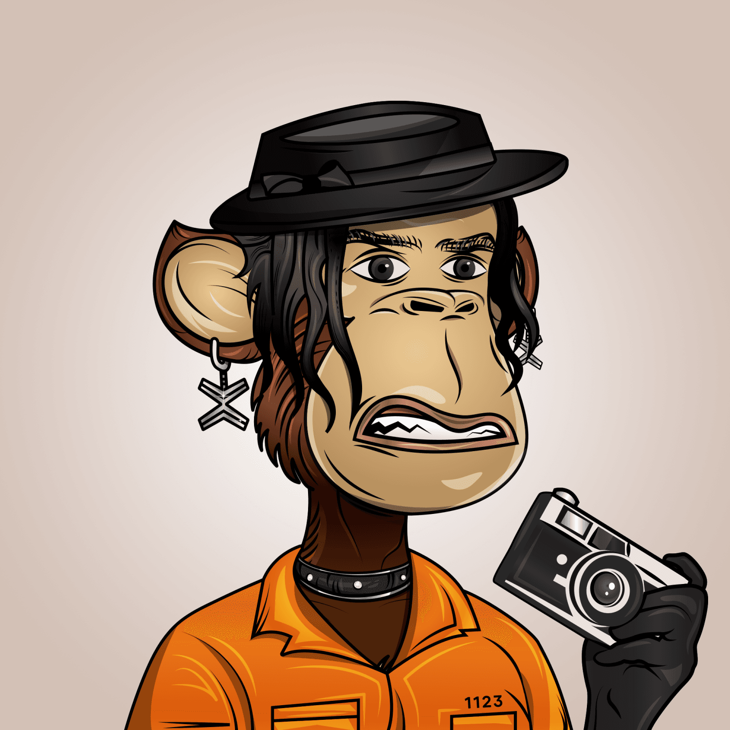 Gangsta Ape Clubs #3392