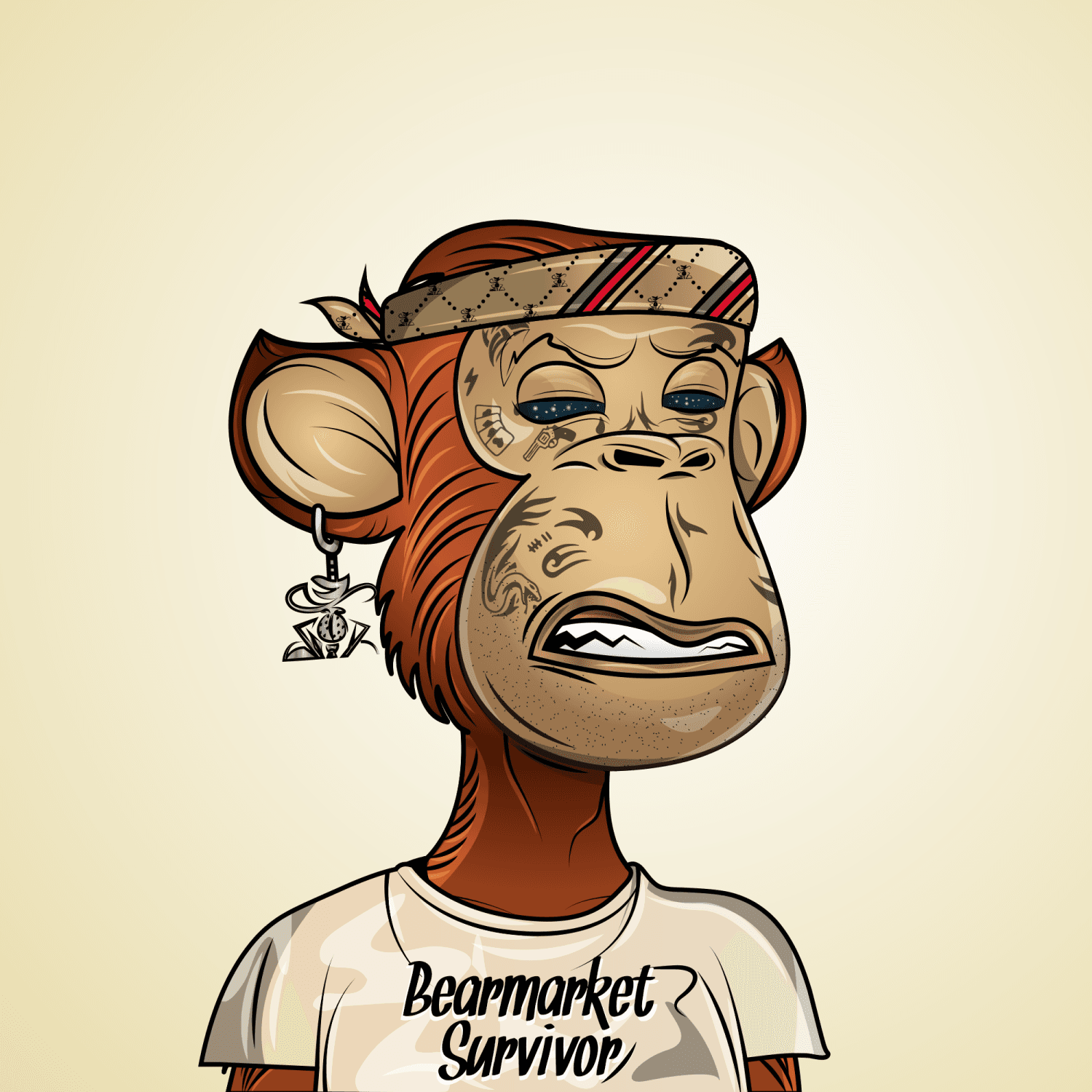Gangsta Ape Clubs #3410