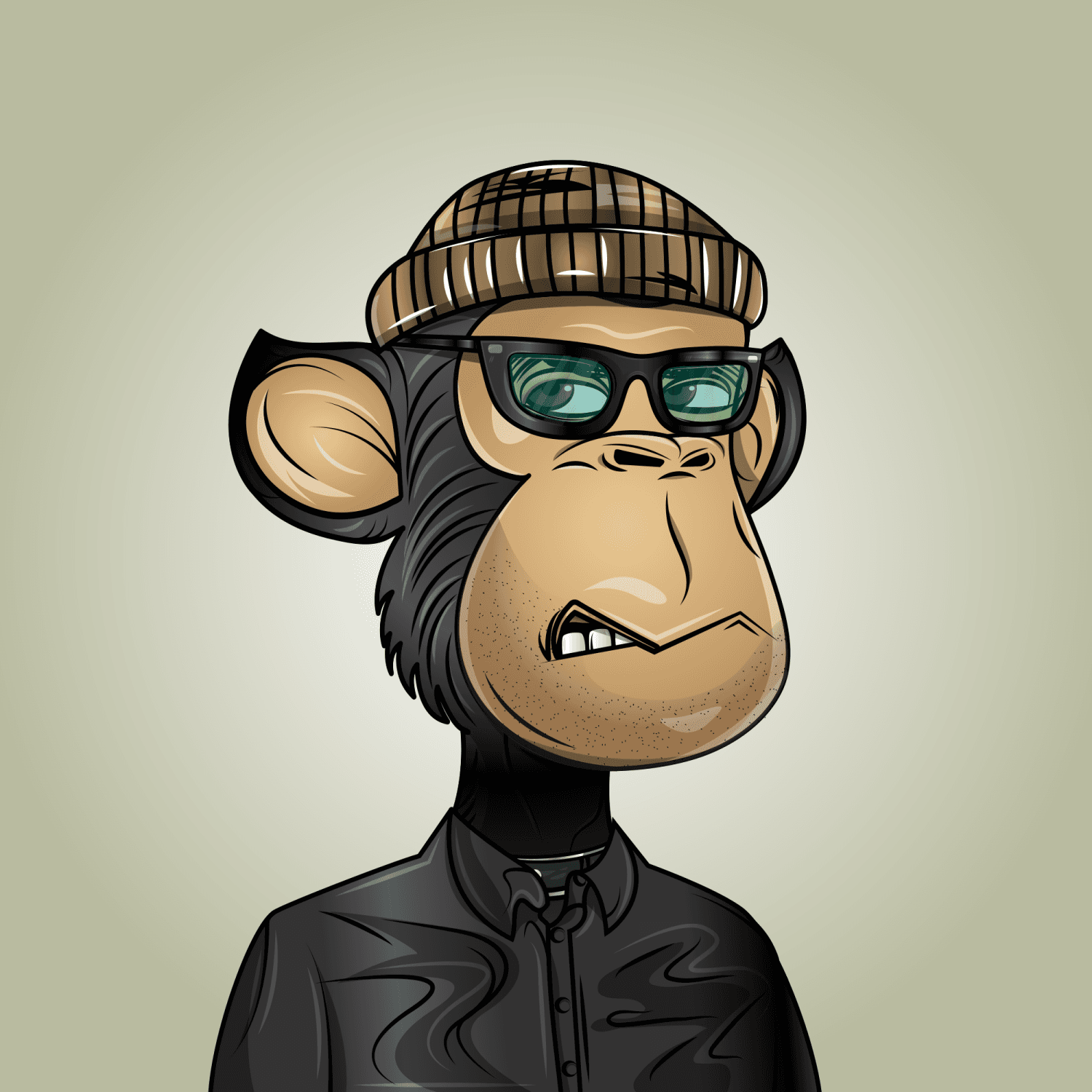 Gangsta Ape Clubs #3411