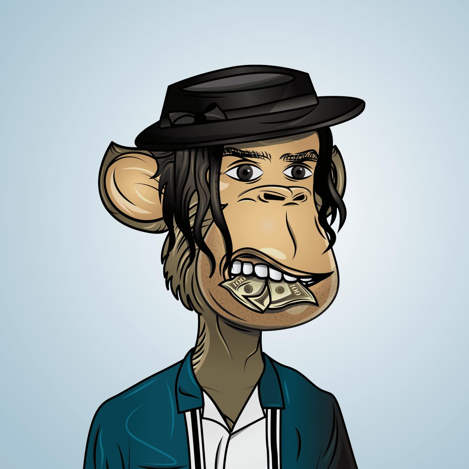 Gangsta Ape Clubs #3561