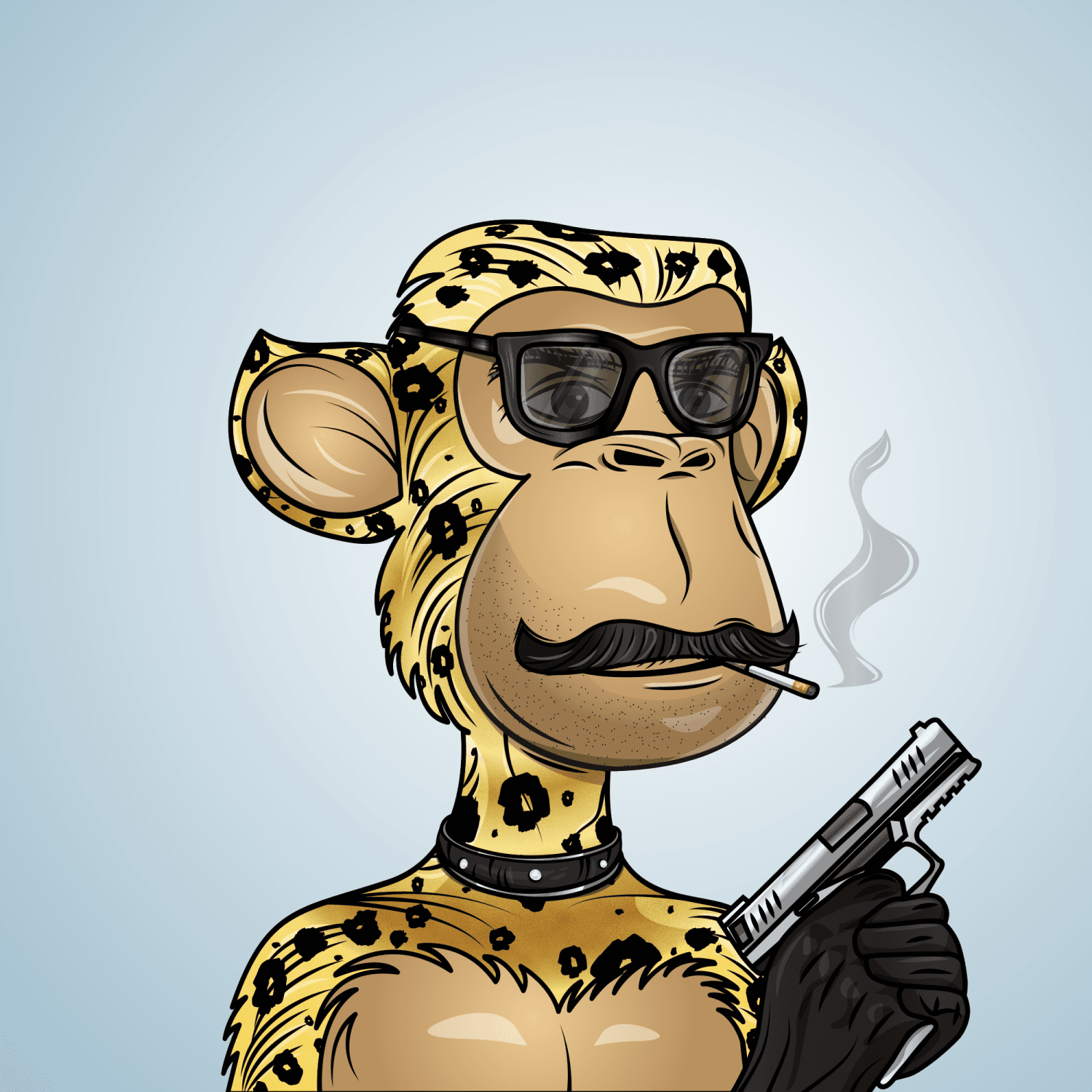 Gangsta Ape Clubs #3562