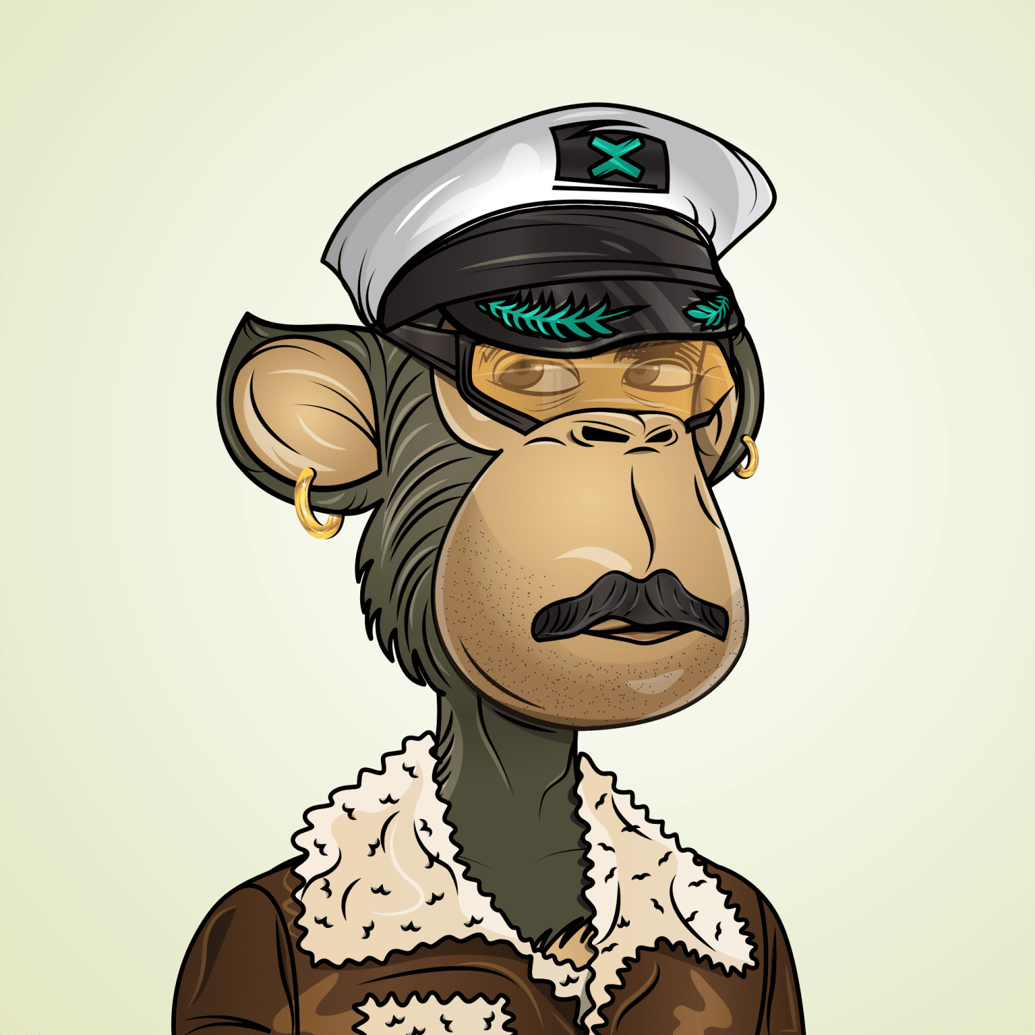 Gangsta Ape Clubs #3667