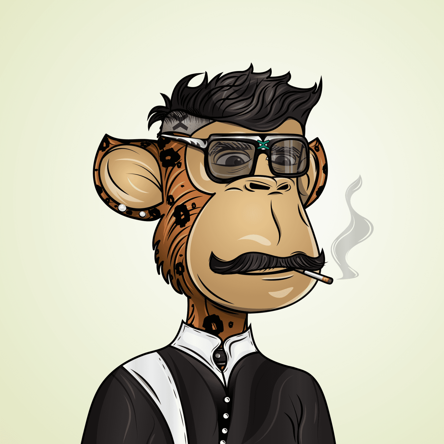 Gangsta Ape Clubs #3691