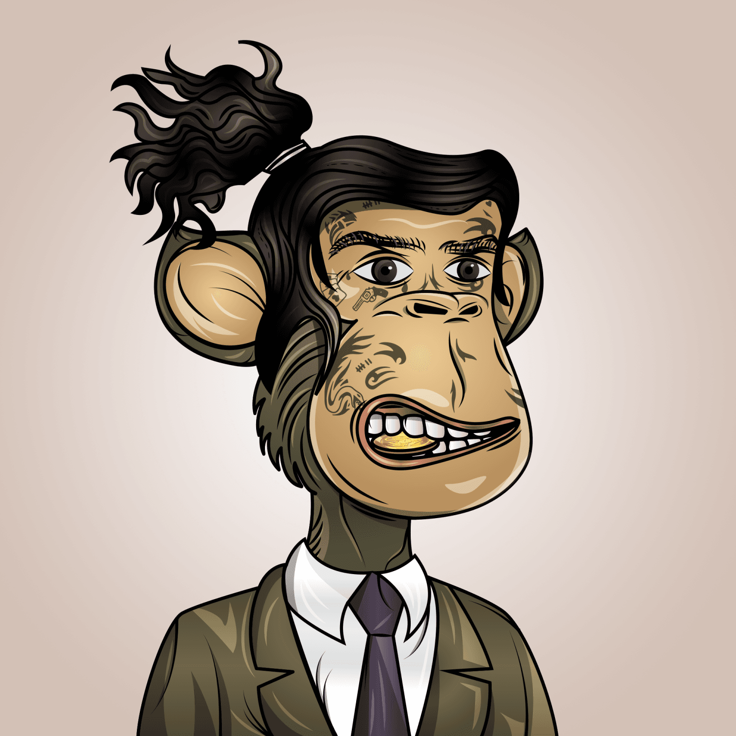 Gangsta Ape Clubs #3693