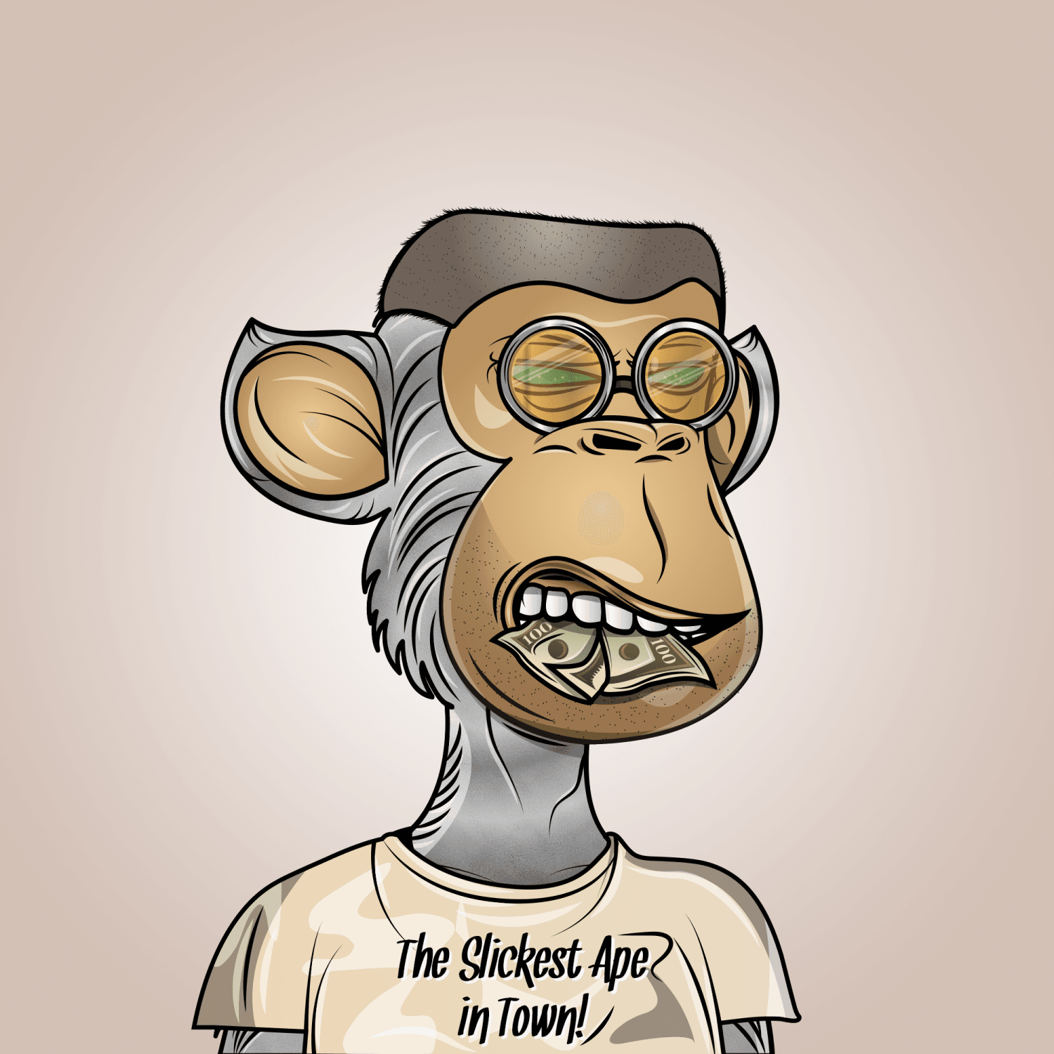Gangsta Ape Clubs #3696