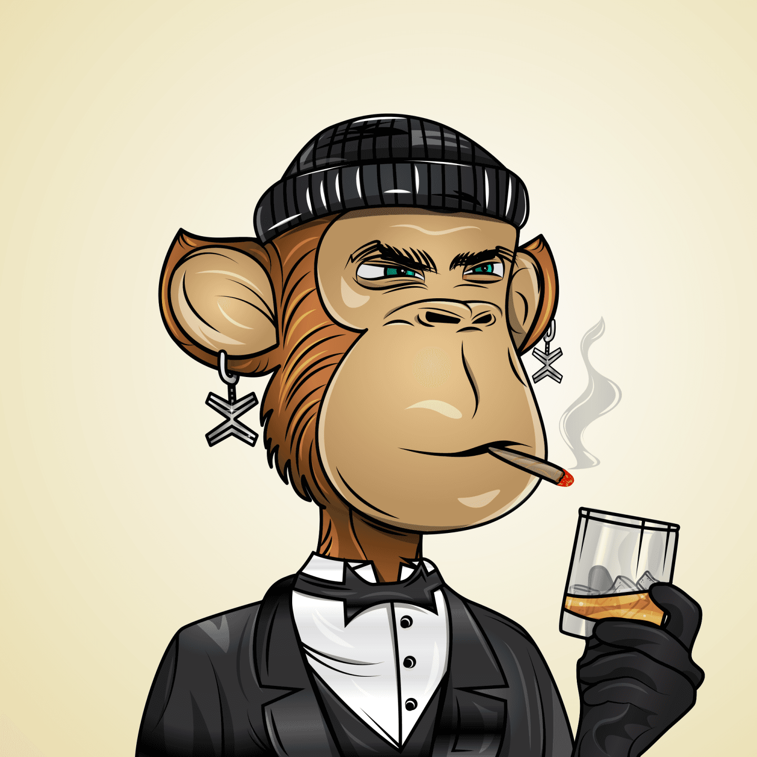 Gangsta Ape Clubs #3702