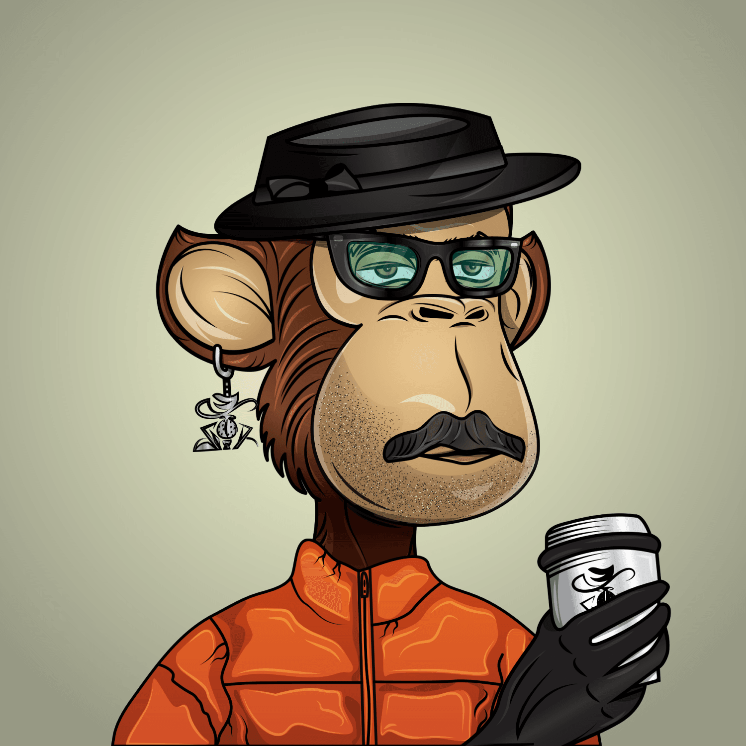 Gangsta Ape Clubs #3705