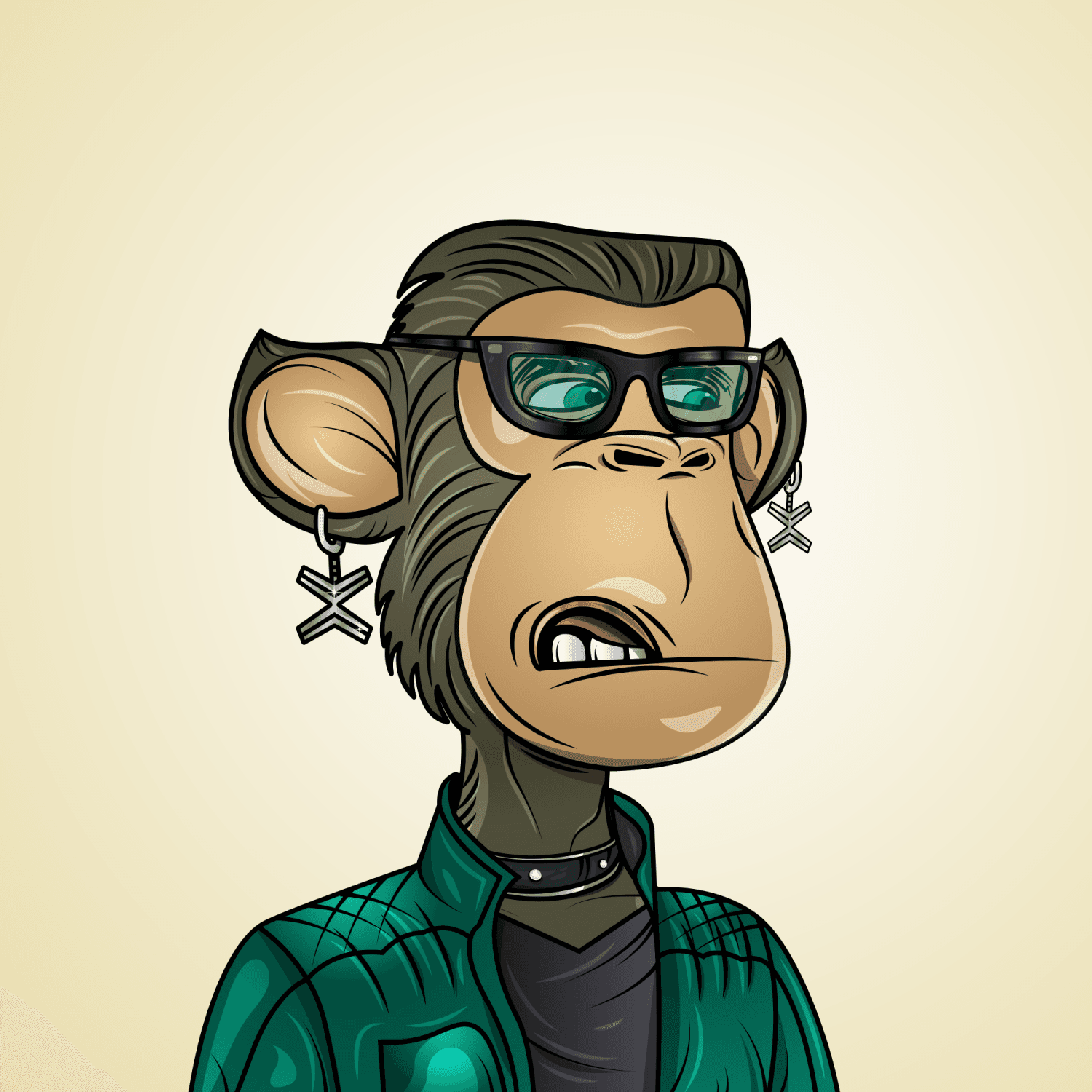 Gangsta Ape Clubs #3707