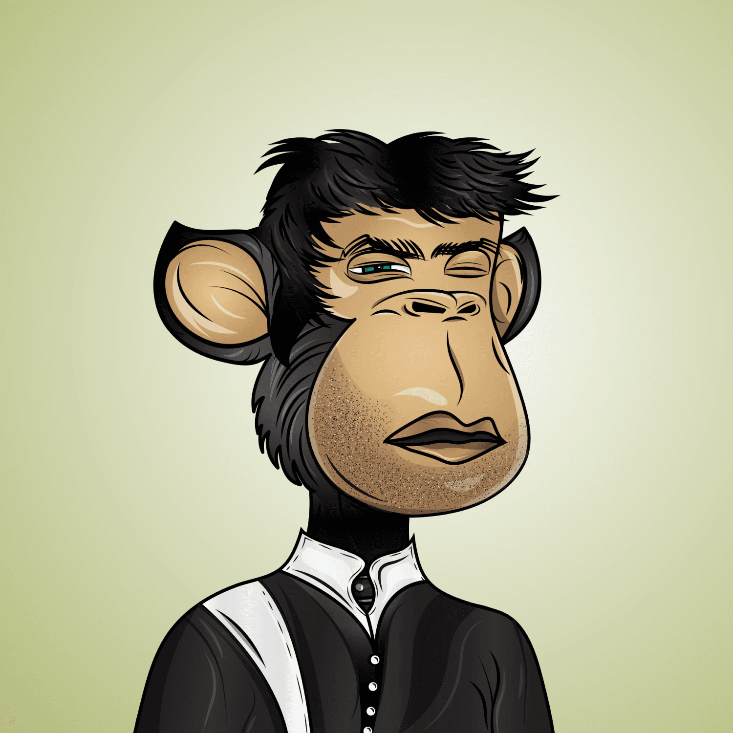 Gangsta Ape Clubs #3709