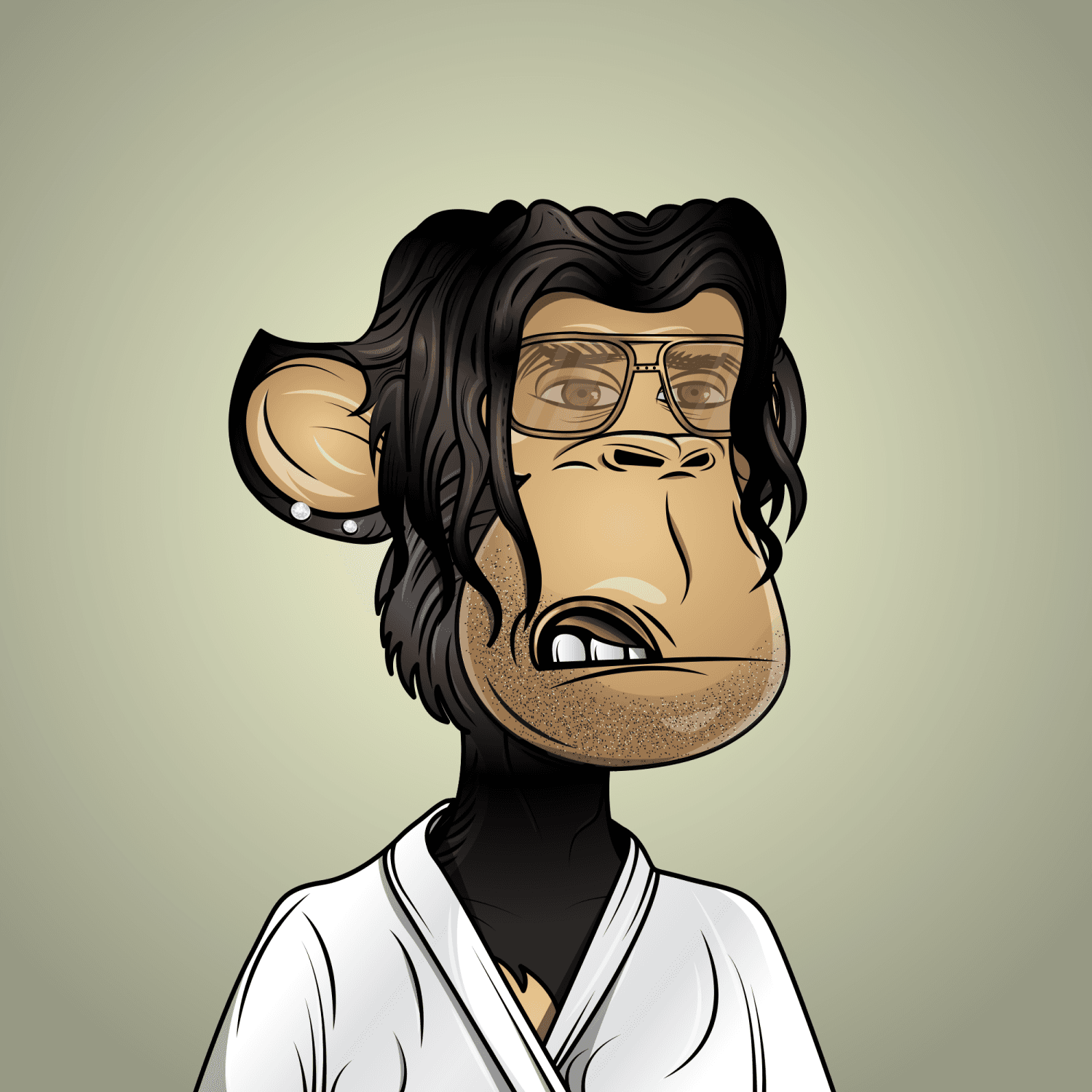 Gangsta Ape Clubs #3712