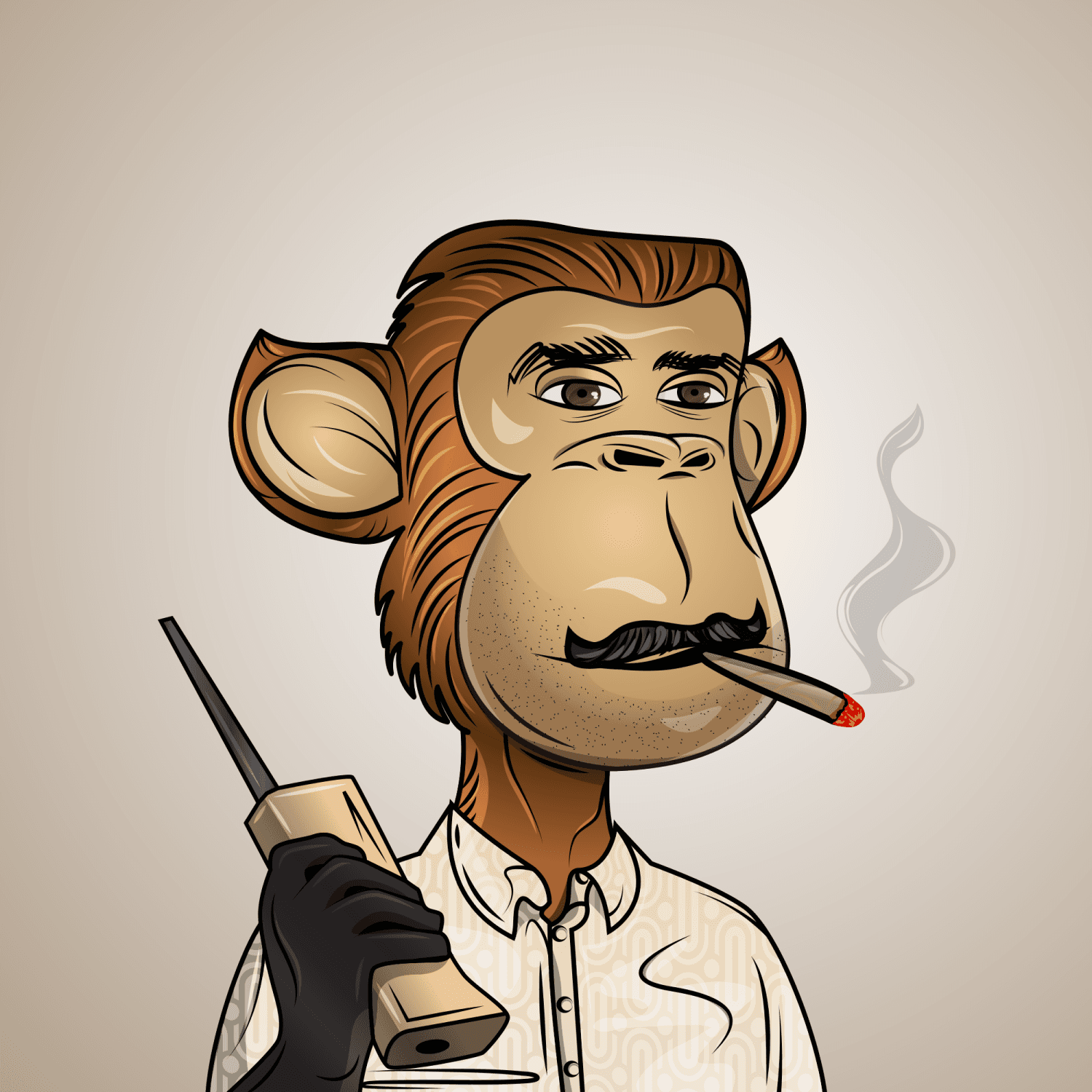 Gangsta Ape Clubs #3713