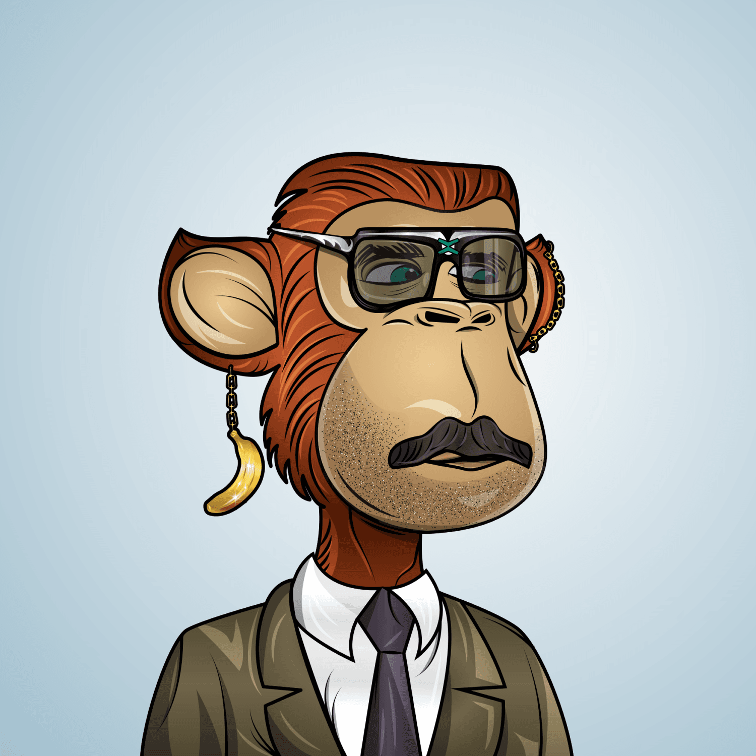 Gangsta Ape Clubs #3722