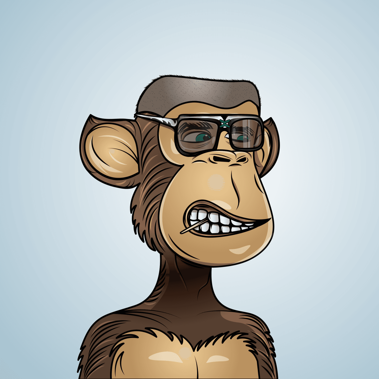 Gangsta Ape Clubs #3726