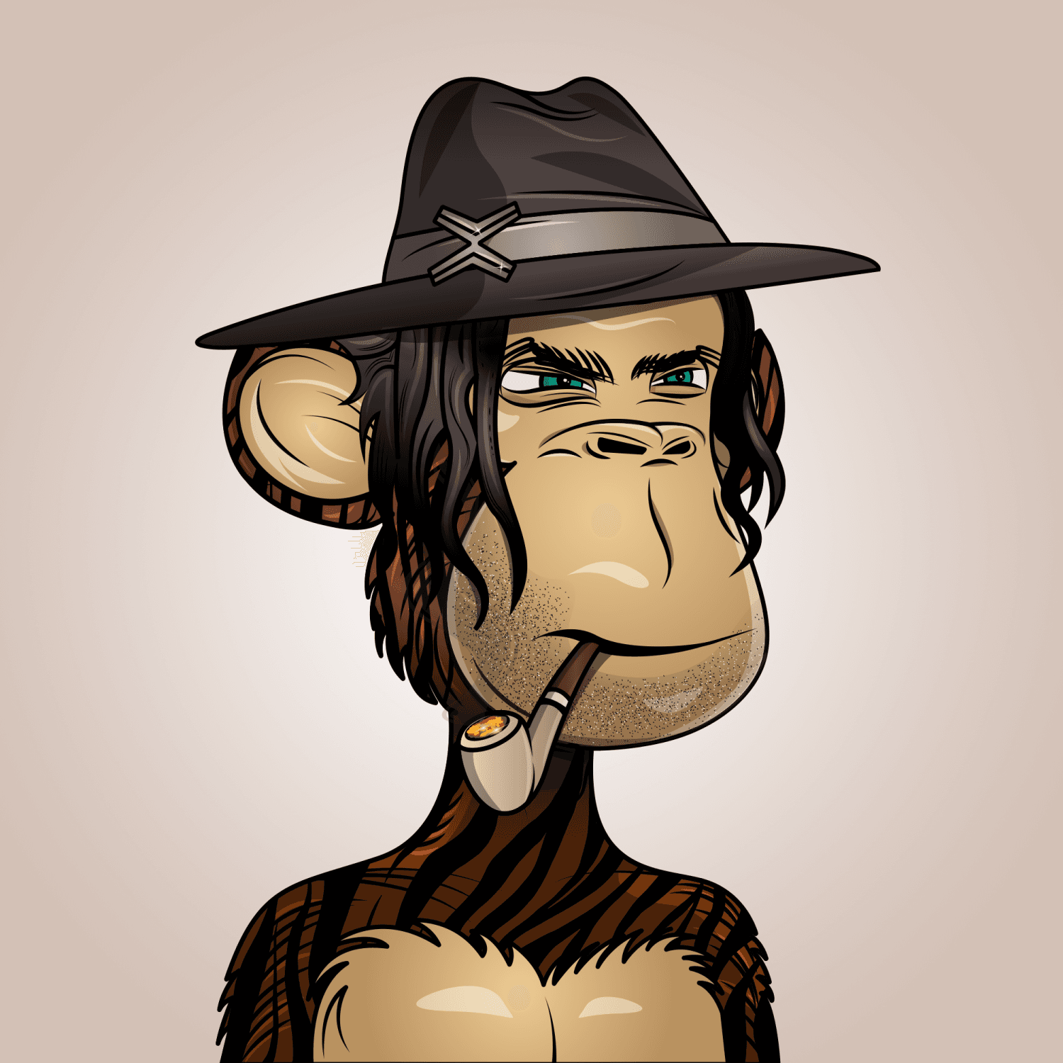 Gangsta Ape Clubs #3735