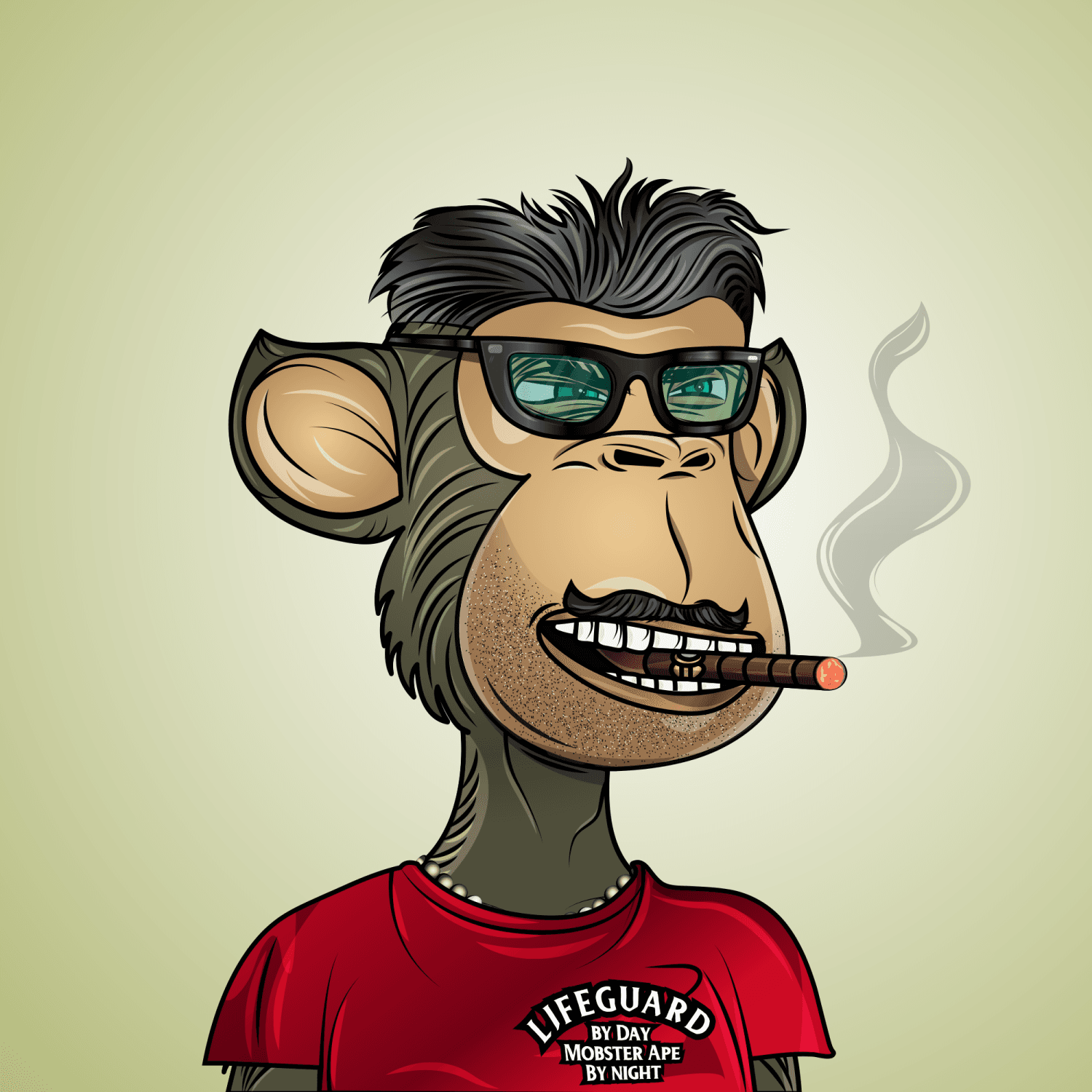 Gangsta Ape Clubs #3738