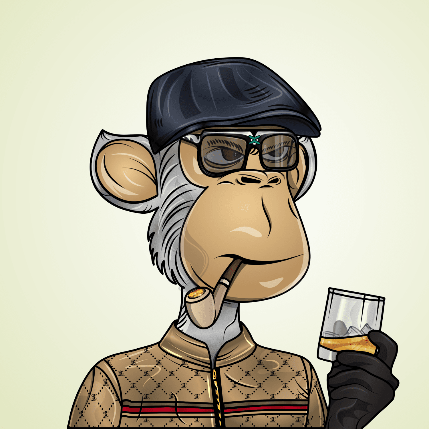 Gangsta Ape Clubs #852