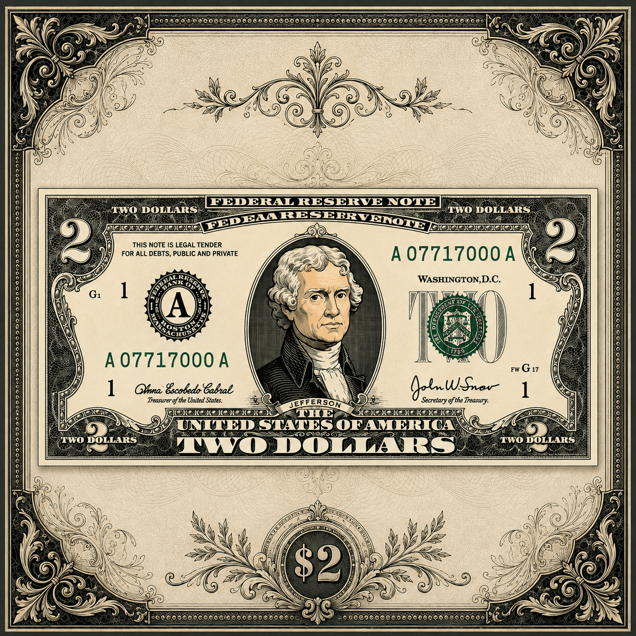 $2