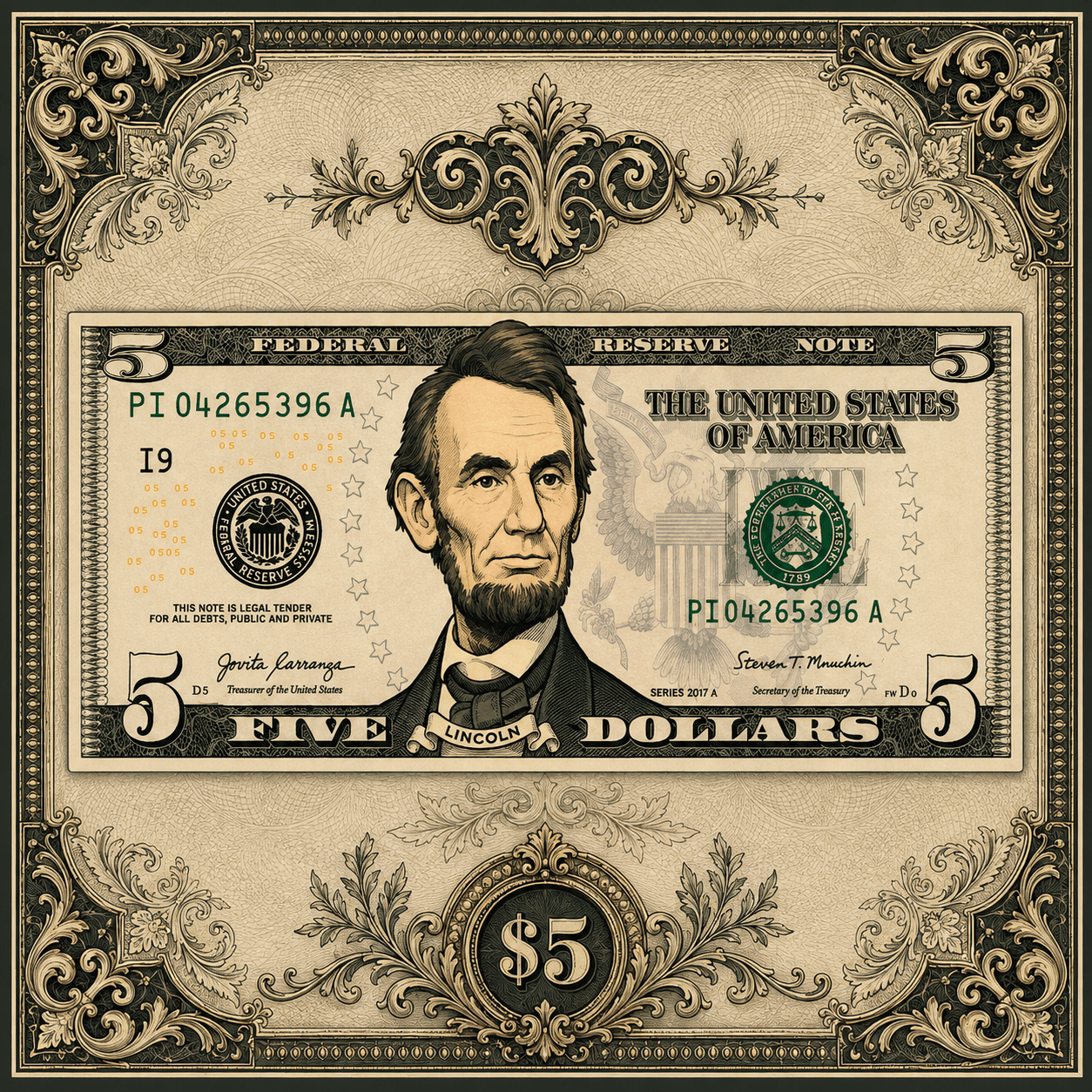 $5