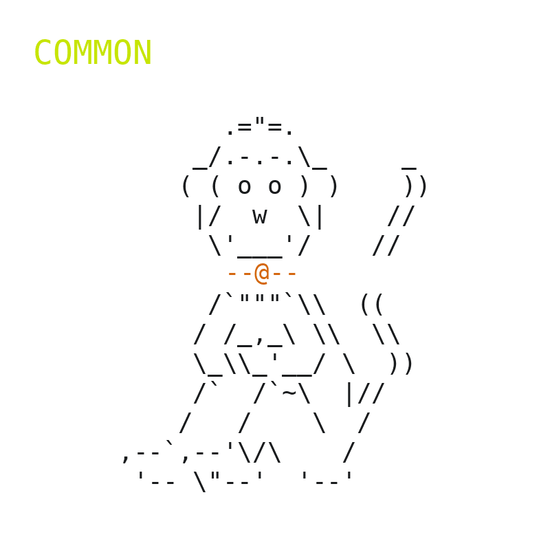 ASCIIAPES #100