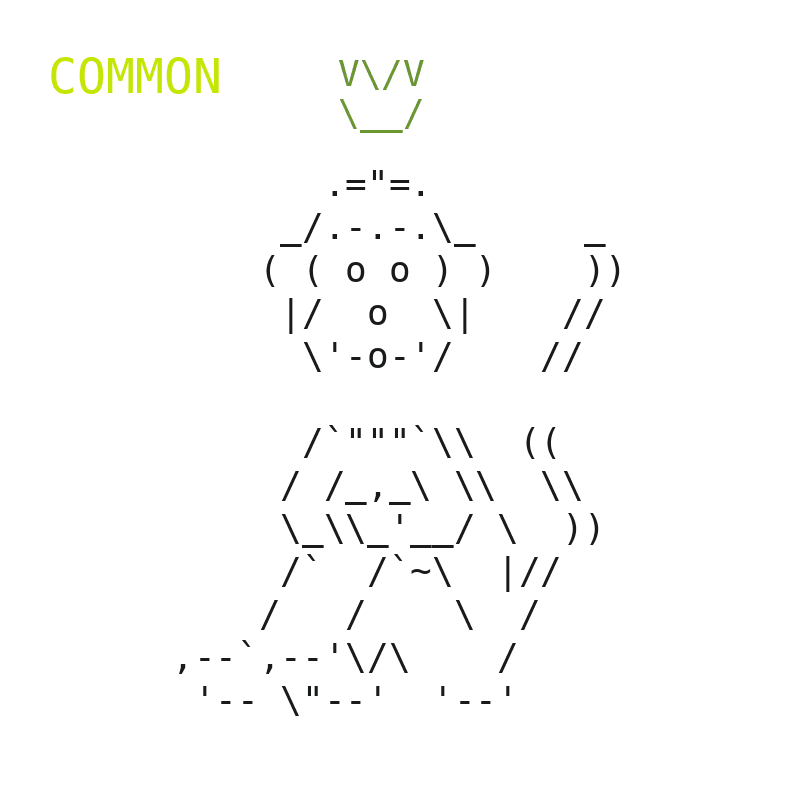 ASCIIAPES #1101