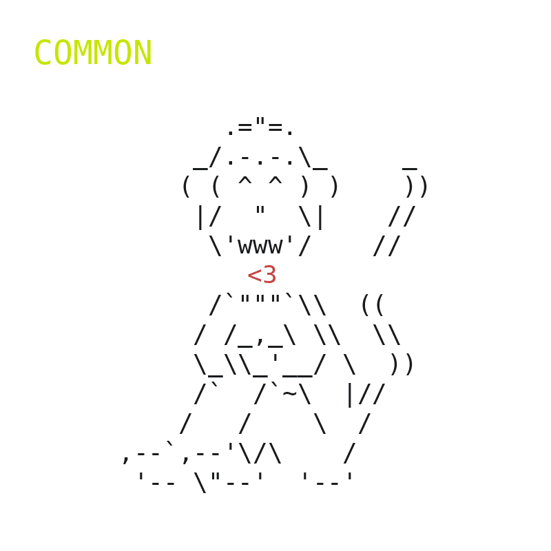 ASCIIAPES #1104