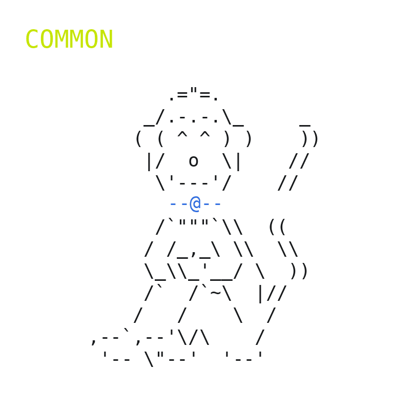 ASCIIAPES #3294