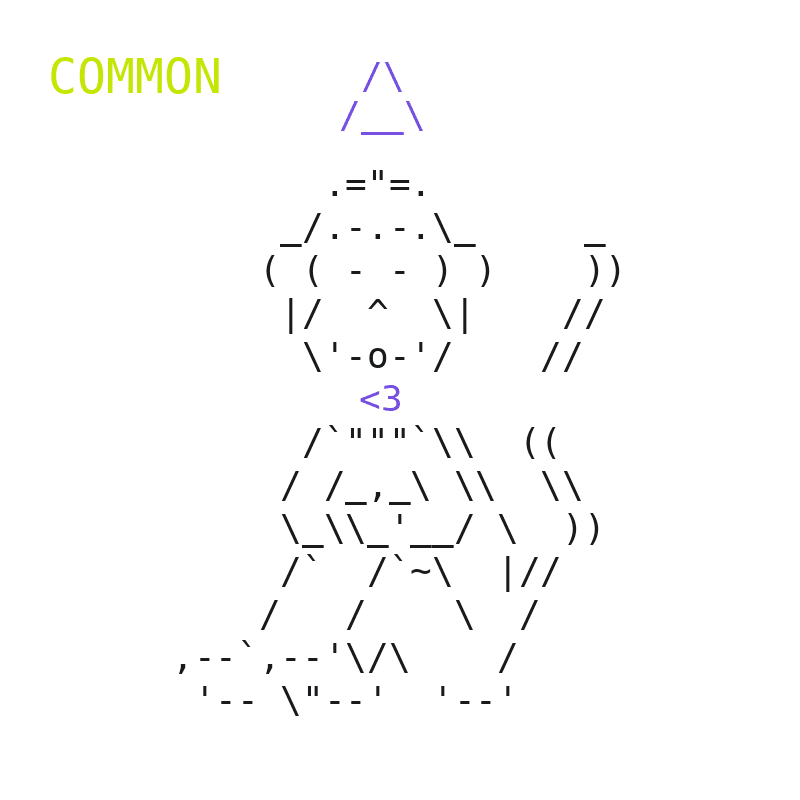 ASCIIAPES #3297