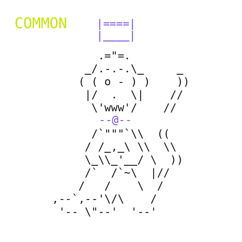 ASCIIAPES #3298