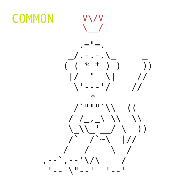ASCIIAPES #3300