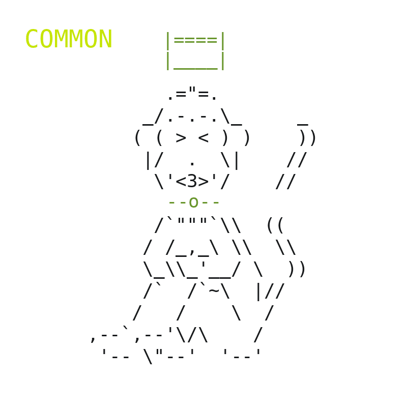 ASCIIAPES #3309
