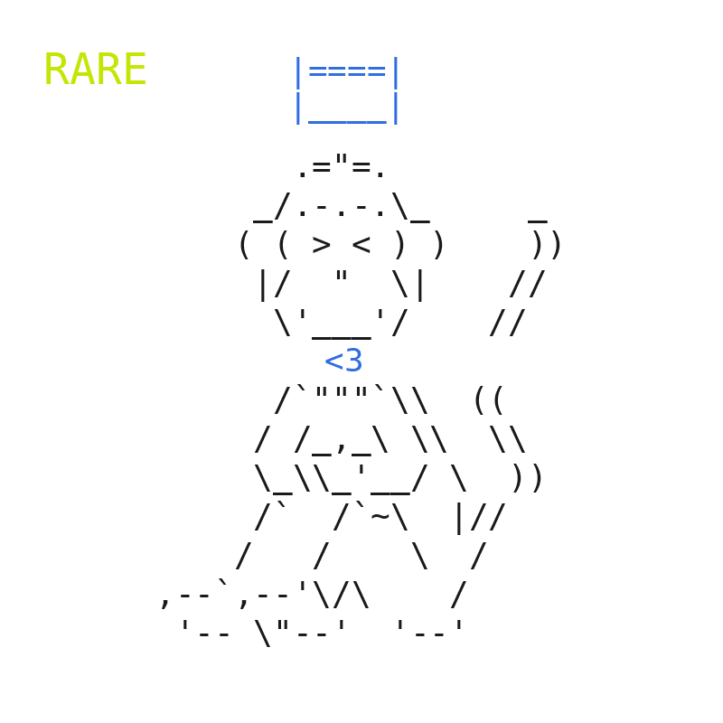 ASCIIAPES #3313