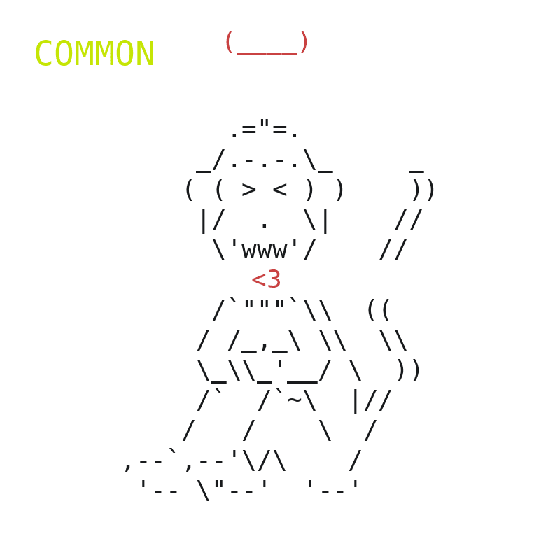 ASCIIAPES #3329