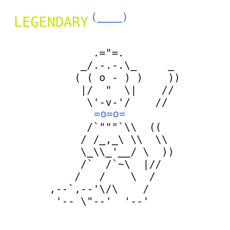 ASCIIAPES #3333