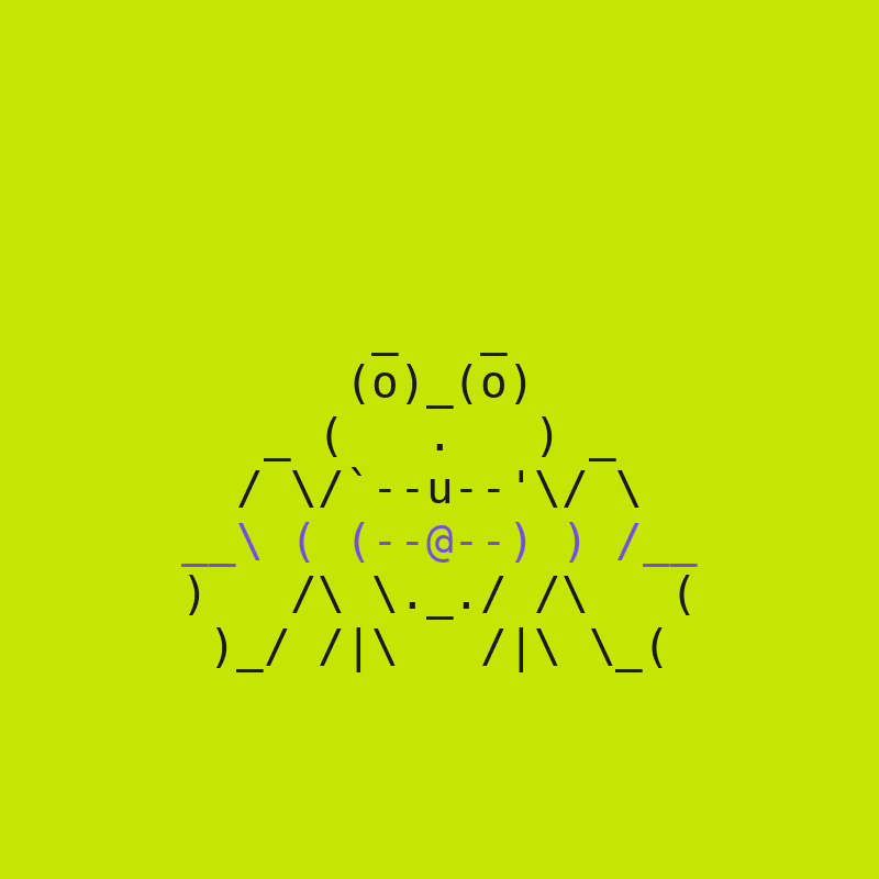 ASCII Frog #207