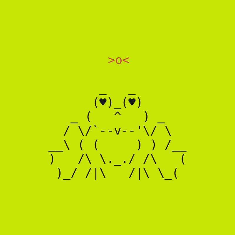 ASCII Frog #3176