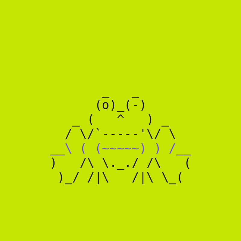ASCII Frog #3285