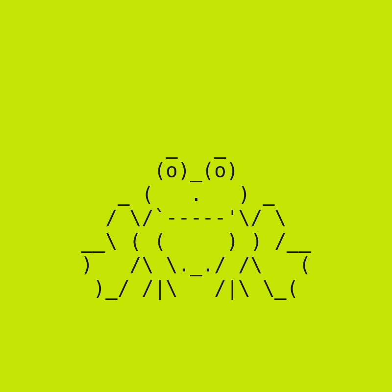 ASCII Frog #3292