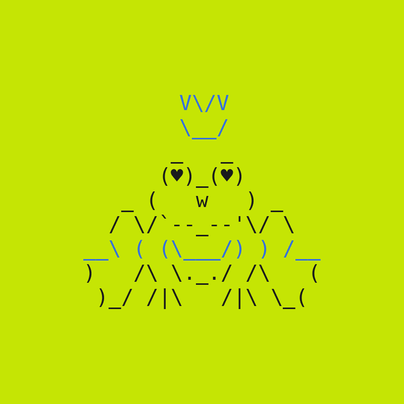 ASCII Frog #3297