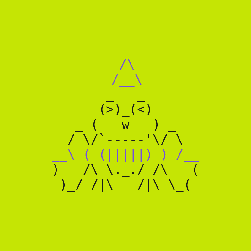 ASCII Frog #3307