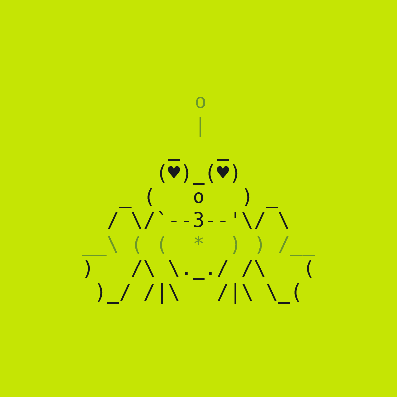 ASCII Frog #3320