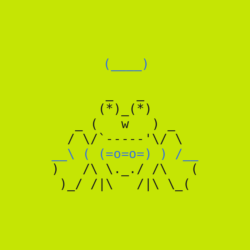 ASCII Frog #50