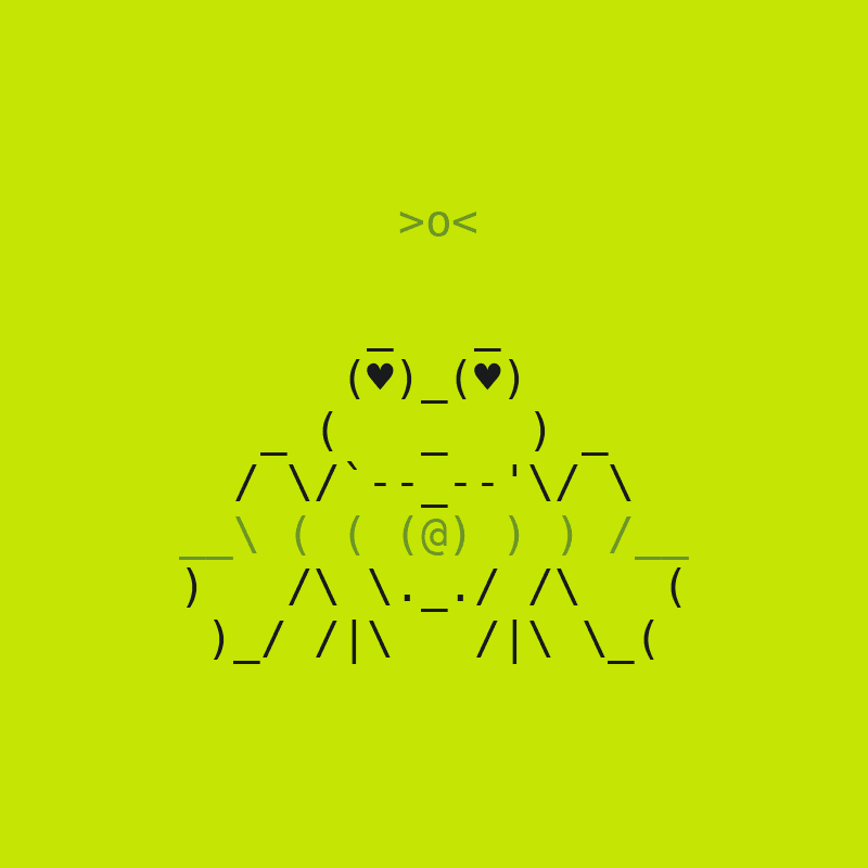 ASCII Frog #65