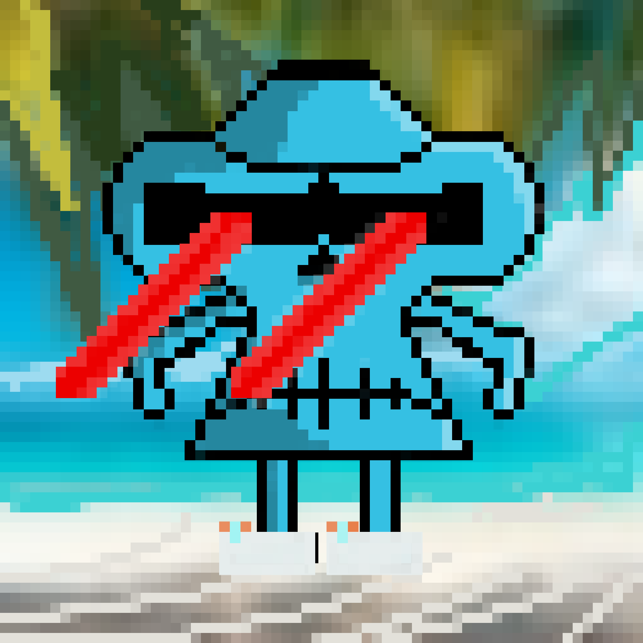 MOJI SKULL STOCKS #2436