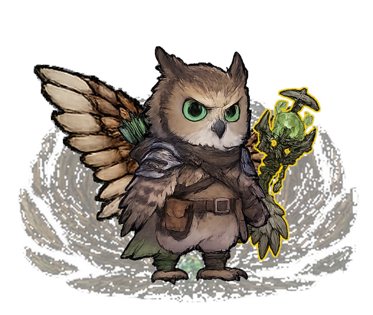 Owl Violet #235