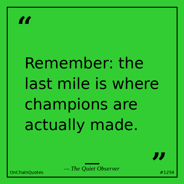 OnChainQuotes #1254