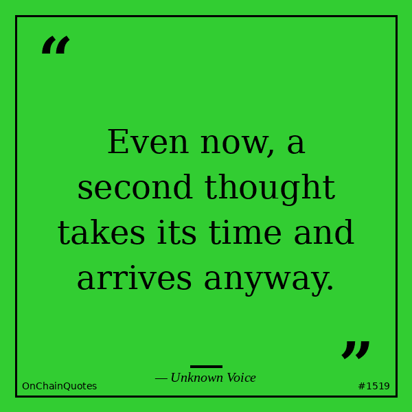 OnChainQuotes #1519