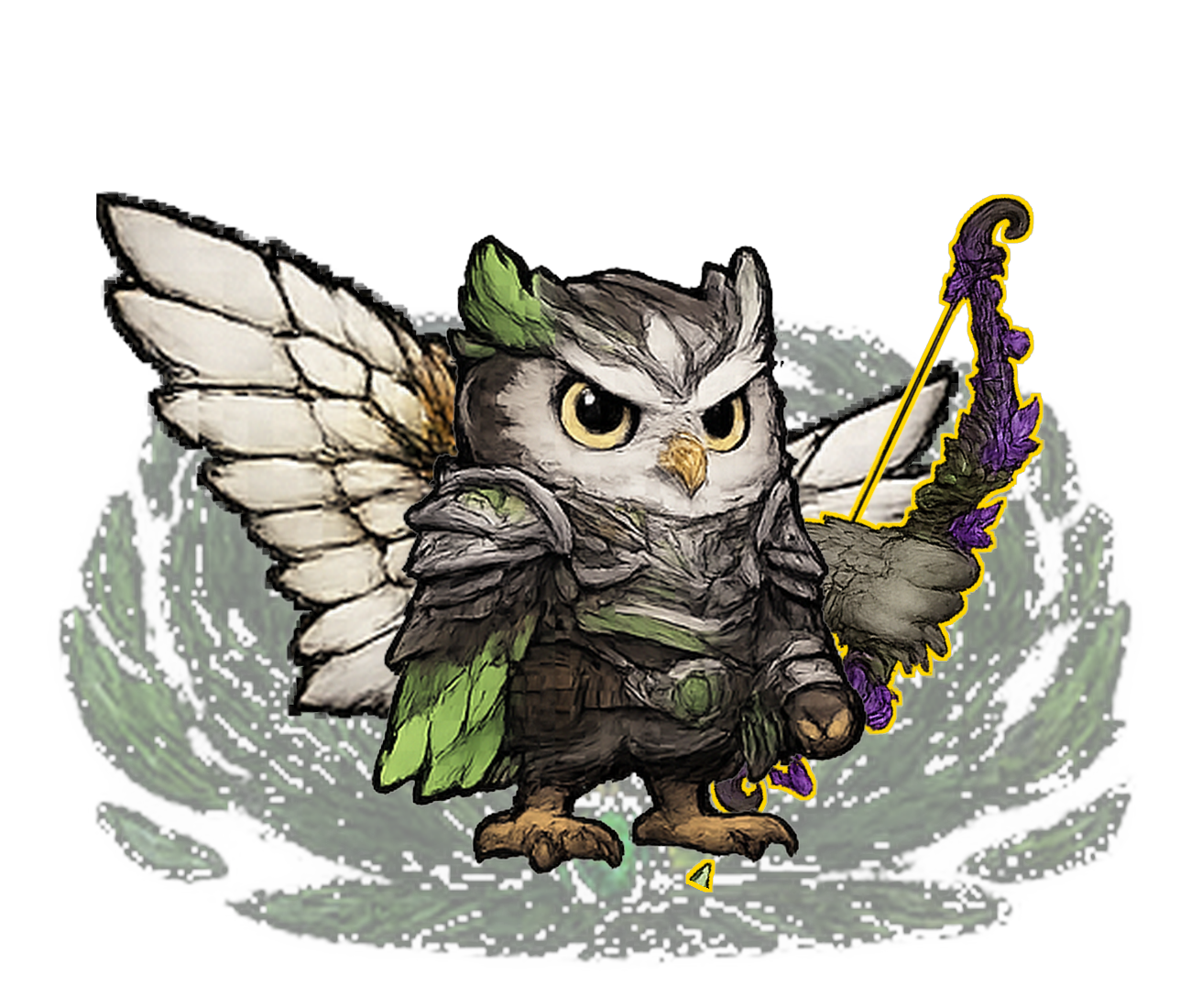 Owl Violet #247